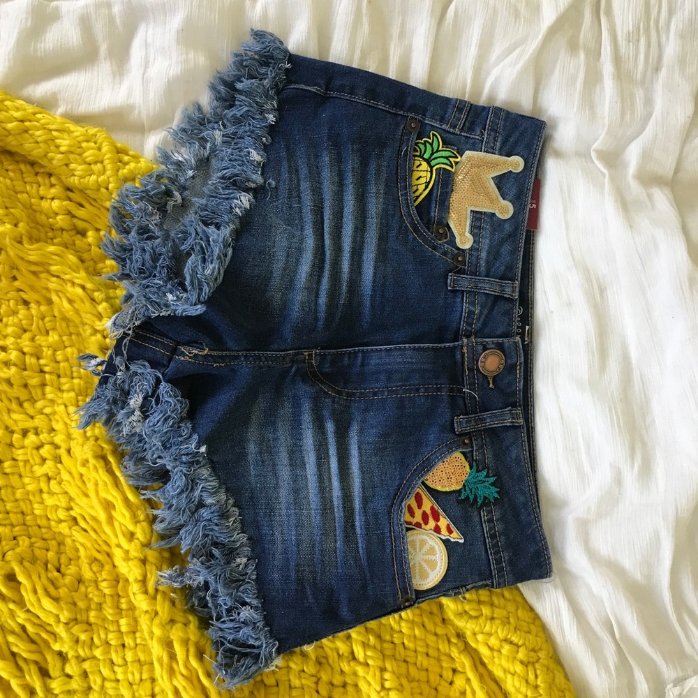 Custom patch jeans